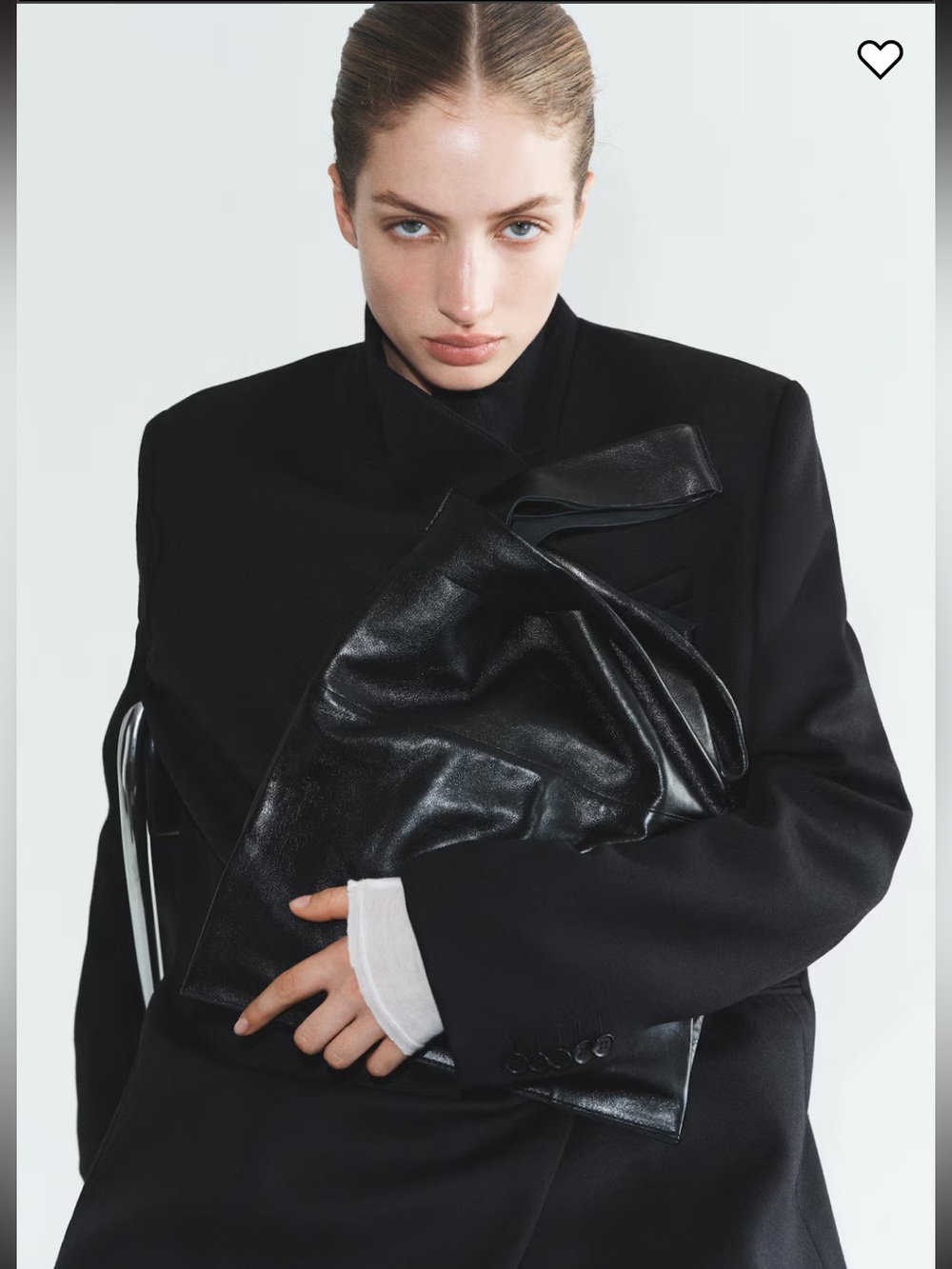 H&M Premium Selection Leather Tote Bag